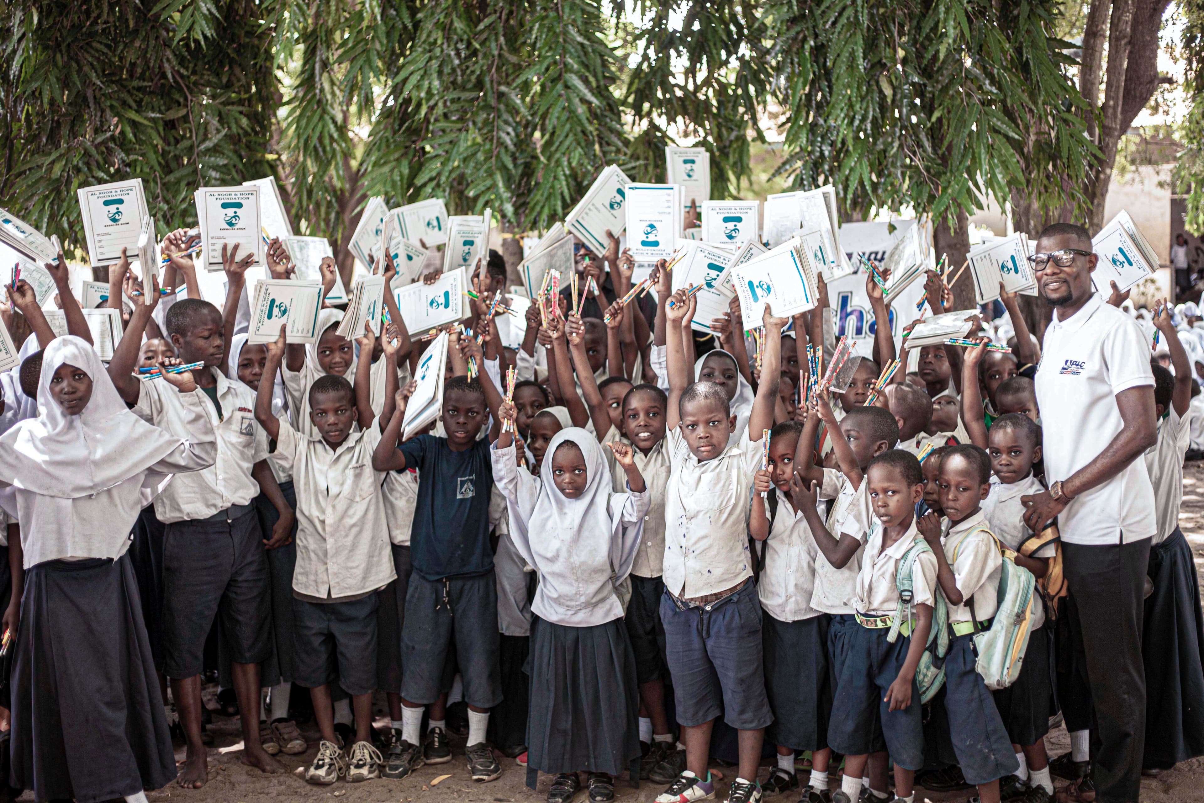 Children learning in classroom